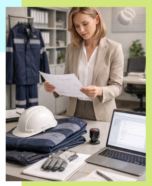 Сертификация спецодежды в Мичуринске от 7248 р. | Алешин-Мчр