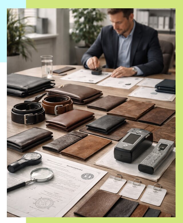 Сертификация кожаных изделий в Мичуринске от 12425 р. | Алешин-Мчр