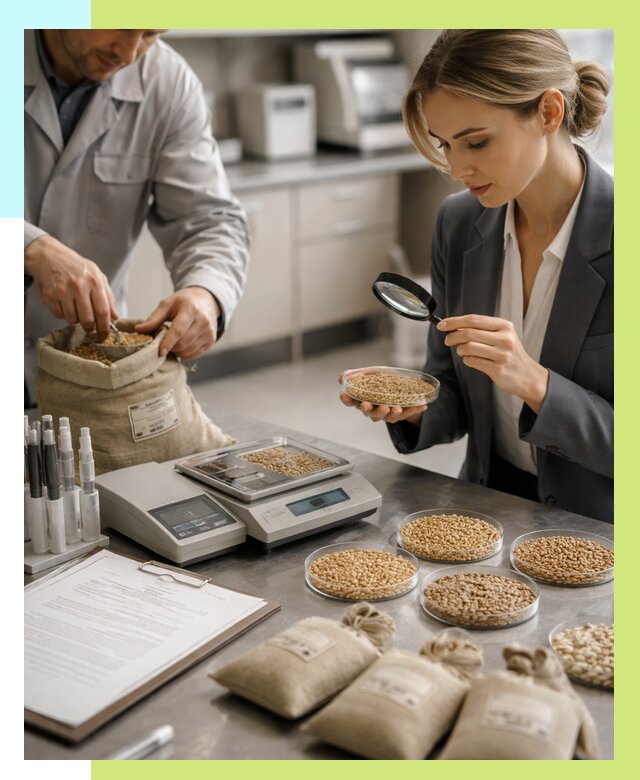 Сертификация зерна в Мичуринске по цене от 15531 р. | Алешин-Мчр