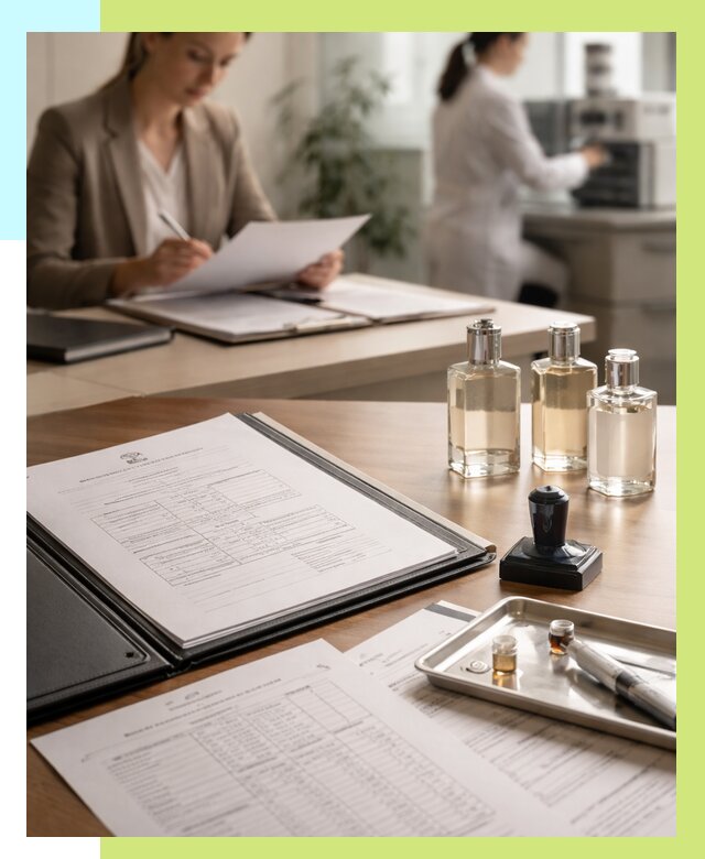 Сертификация парфюмерии в Мичуринске от 15531 р. | Алешин-Мчр