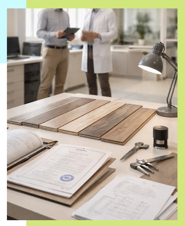 Сертификация ламината в Мичуринске от 18637 р. под ключ | Алешин-Мчр