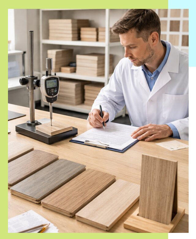 Сертификация ламината с испытаниями и оформлением документов в Мичуринске