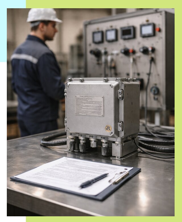 Сертификация взрывозащищенного оборудования в Мичуринске от 36239 р. | Алешин-Мчр