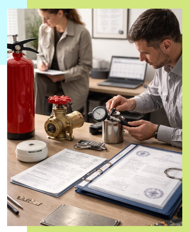 Сертификация пожарного оборудования в Мичуринске от 15531 р.|Алешин-Мчр