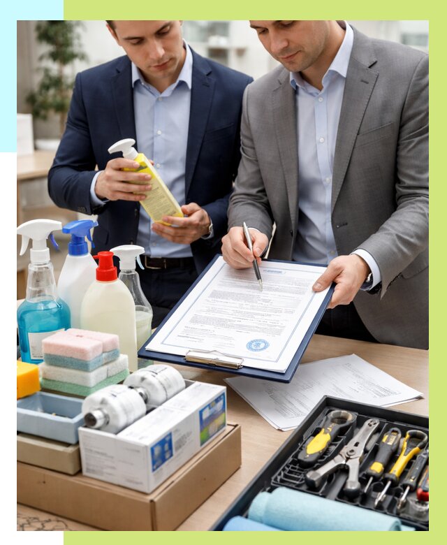 Сертификация хозяйственных товаров в Мичуринске, от 18637 р. |Алешин-Мчр