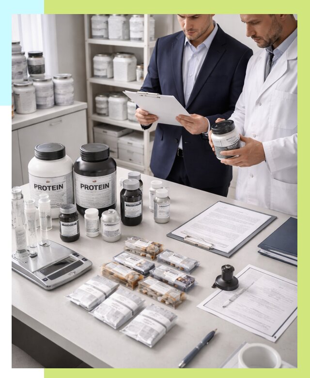 Сертификация спортивного питания в Мичуринске от 15531 р., Алешин-Мчр