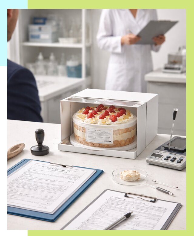 Сертификация тортов в Мичуринске от 9319 р. заказать | Алешин-Мчр