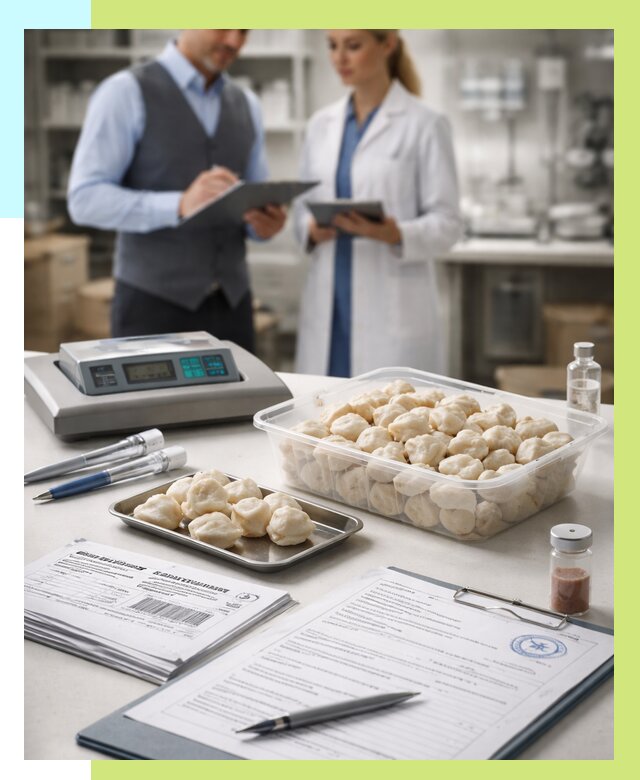 Сертификация пельменей в Мичуринске от 15531 р. срочно | Алешин-Мчр