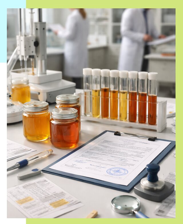 Сертификация меда в Мичуринске от 7766 р. под ключ | Алешин-Мчр