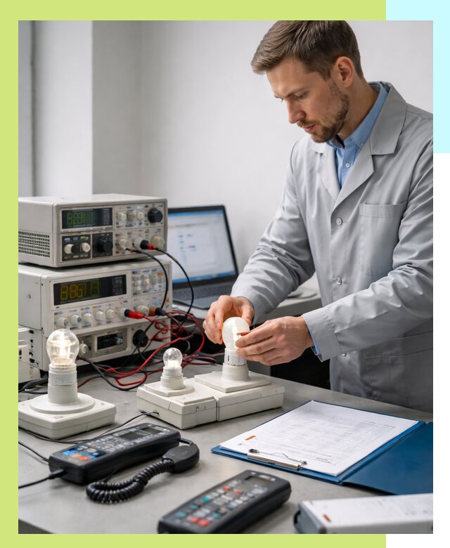 Сертификация ламп и светильников в Мичуринске по нормативам