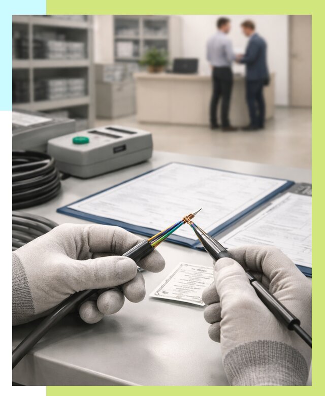 Сертификация провода в Мичуринске от 18637 р. в Алешин-Мчр