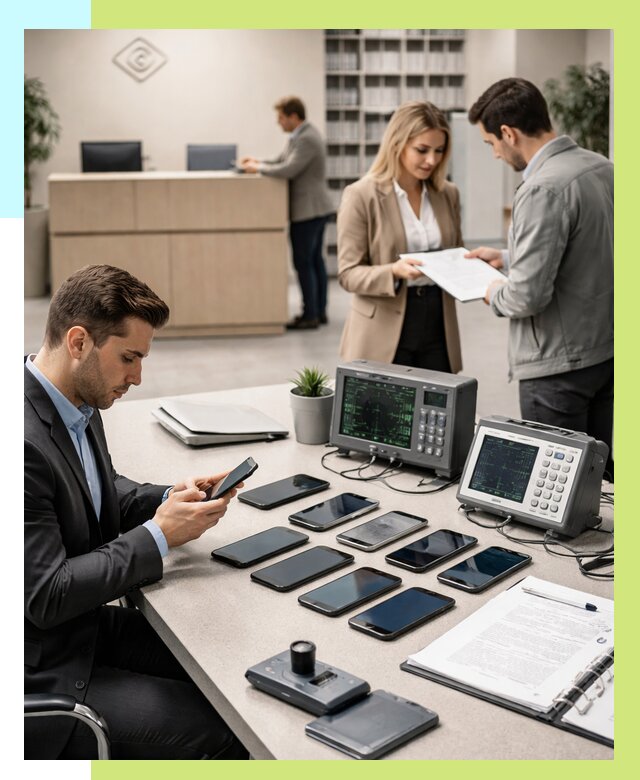 Сертификация телефонов в Мичуринске от 25885 р. под ключ | Алешин-Мчр