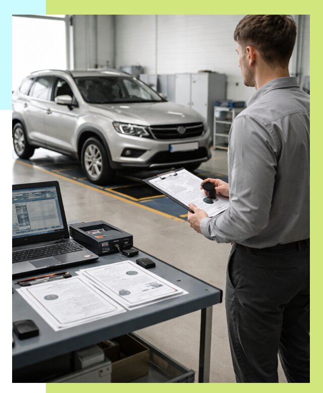 Сертификация транспортных средств в Мичуринске от 12425 р. | Алешин-Мчр