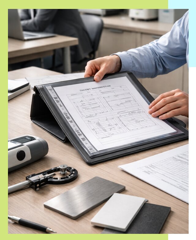 Оформление паспорта материала для продукции в Мичуринске