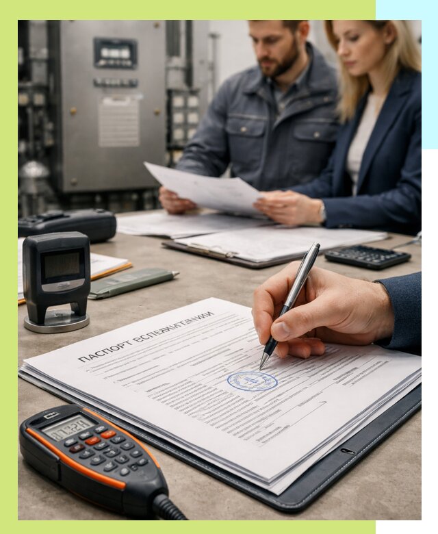 Оформление паспорта эксплуатации оборудования в Мичуринске