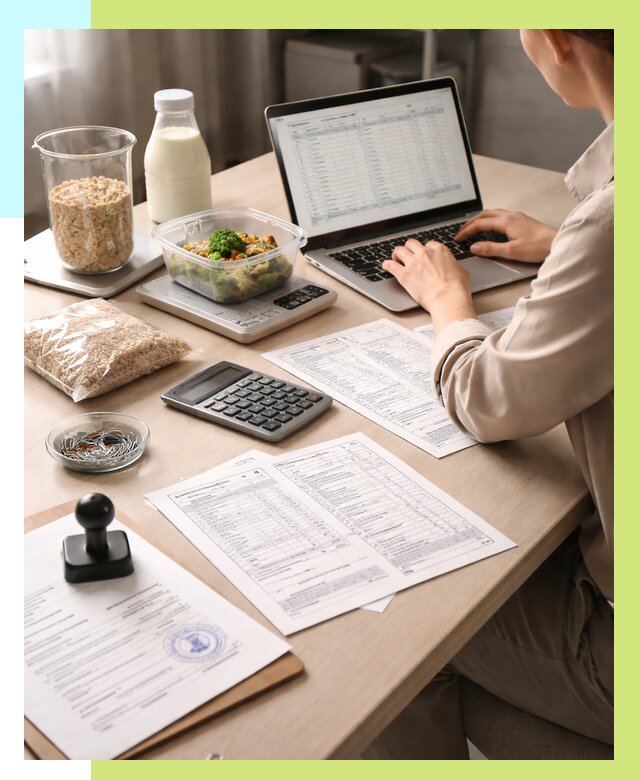 Просчет БЖУ для маркировки в Мичуринске от 1553 р. | Алешин-Мчр