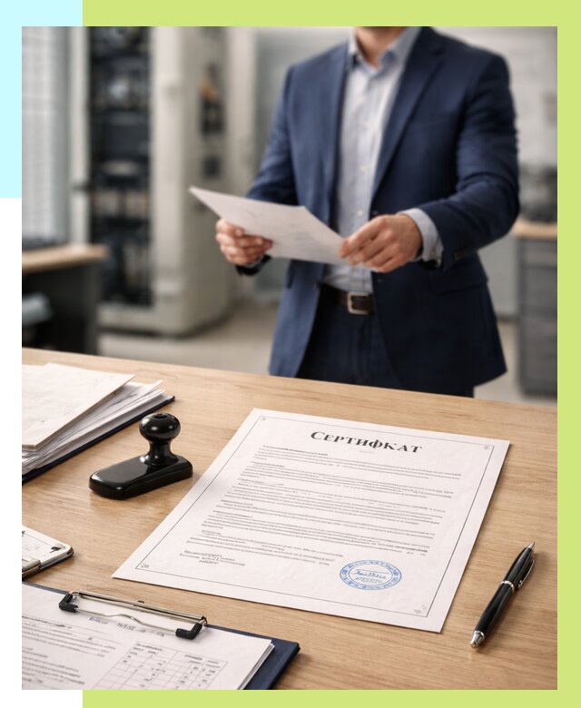 Сертификат на оборудование в Мичуринске от 15531 р. | Алешин-Мчр