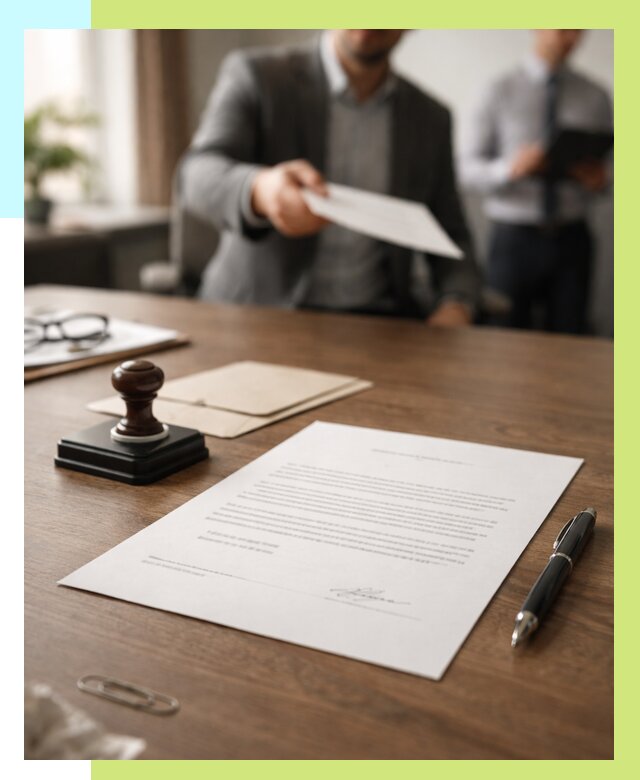 Отказное письмо по сертификации в Мичуринске от 3624 р. | Алешин-Мчр