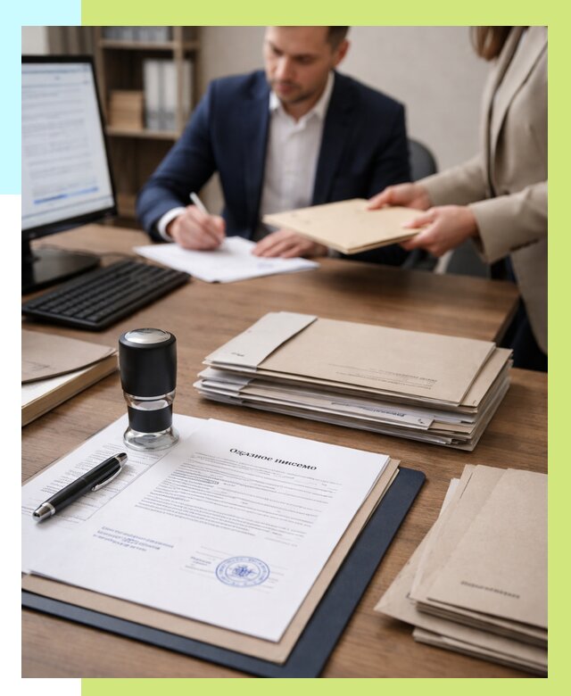 Отказное письмо для таможни в Мичуринске от 3106 р, Алешин-Мчр