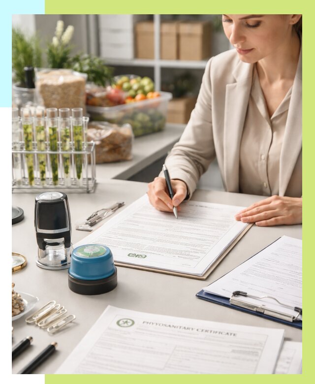 Фитосанитарный сертификат оформить в Мичуринске от 4659 р. | Алешин-Мчр