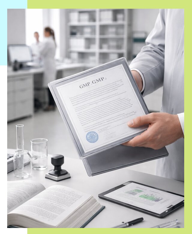 Сертификат GMP в Мичуринске под ключ от 88009 р. | Алешин-Мчр