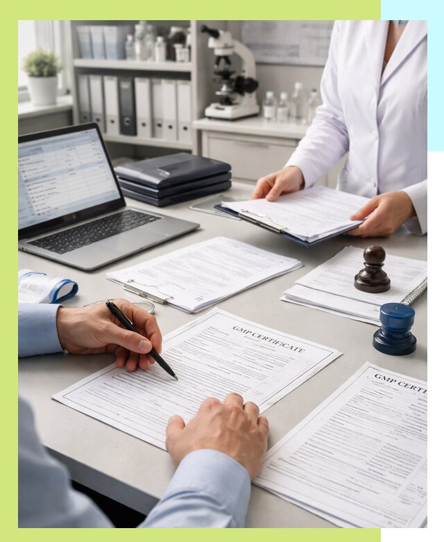 Оформление сертификата GMP в Мичуринске для фармпроизводства