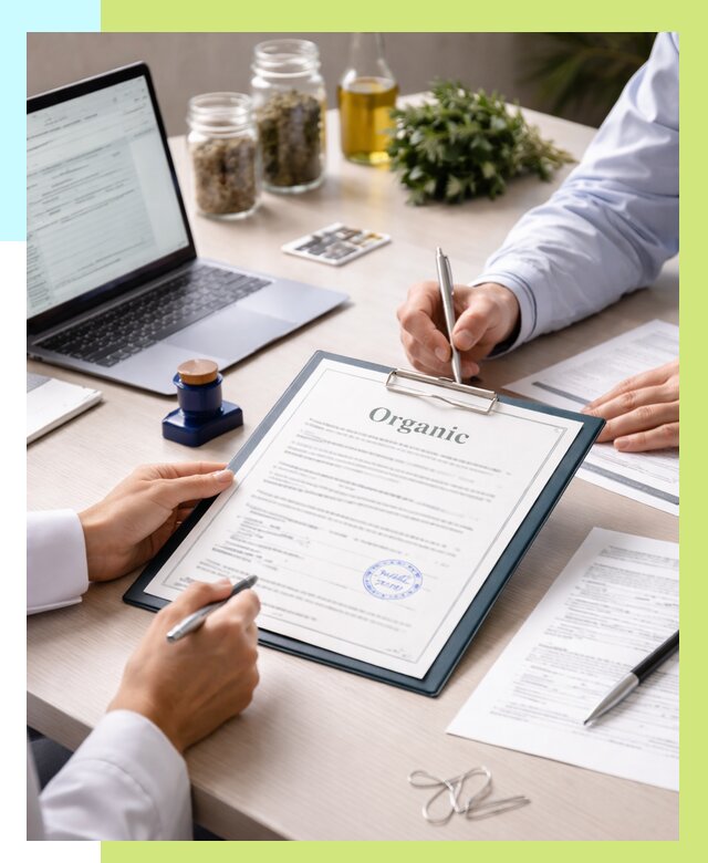 Оформление сертификат органик в Мичуринске от 31062 р. | Алешин-Мчр