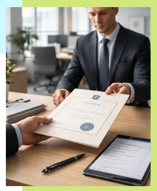 Сертификат ISO 30301 в Мичуринске от 36239 р. | Алешин-Мчр - под ключ