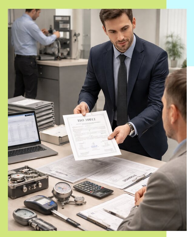 Выдача сертификата ISO 10012 по требованиям метрологии в Мичуринске